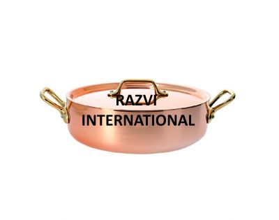 LARGE PAN WITH LID
Item Code : SR 2680
Finish: Polished
Material: Copper & Brass
Keywords: LARGE PAN WITH LID