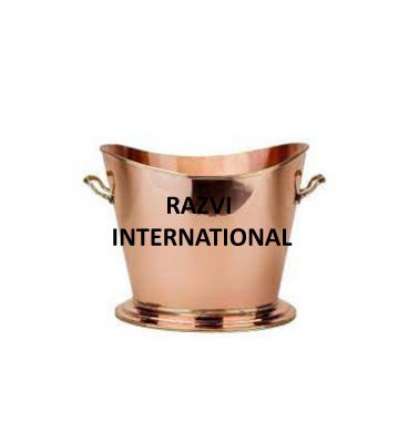 WINE COOLER
Item Code : SR 2625
Finish: Polished
Material: Copper
Keywords: WINE COOLER