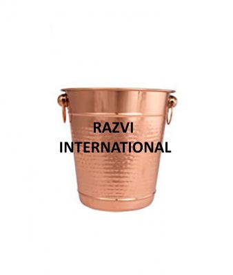 WINE BUCKET
Item Code : SR 2626
Finish: Polished
Material: Copper
Keywords: WINE BUCKET