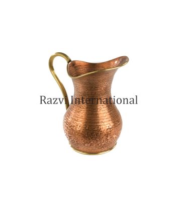 HAMMERED PITCHER
Item Code: SR 1008
Finish: Polished
Material: Copper
Keywords: HAMMERED PITCHER