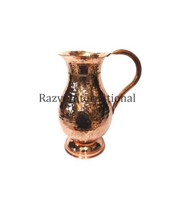 EMBOSSED PITCHER
Item Code: SR 1009
Finish: Polished
Material: Copper
Keywords: EMBOSSED PITCHER
