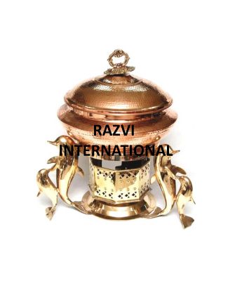 COPPER DISH
Item Code : SR 2467
Finish: Polished
Material: Copper & Brass
Keywords: COPPER DISH