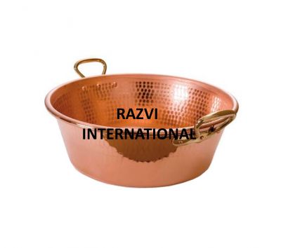HAMMERED TUB
Item Code : SR 365
Finish: Polished
Material: Copper & Brass
Keywords: HAMMERED TUB