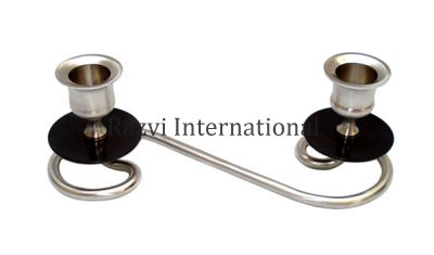 SMALL 2 CANDLES HOLDER
Item Code: A 1374
Finish: Pewter
Material: Brass
Keywords: IRAQ