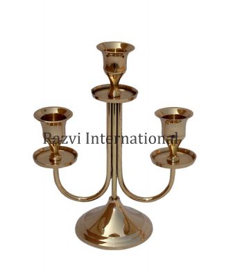 CLASSIC CANDLES HOLDER
Item Code: A 1379
Finish: Polished
Material: Brass
Keywords: เชิงเทียนและเชิงเทียน
