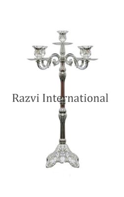 5 ARM BRASS CANDELABRA-2
Item Code: A 1407-2
Finish: Nickel
Material: Aluminium
Keywords: SILVER CANDELABRA