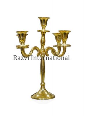 SMALL CANDELABRA GOLD
Item Code: A 1413-2
Finish: Gold
Material: Aluminium
Keywords: kandelabrum at may hawak ng kandila