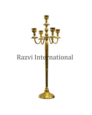 GOLD CANDELABRA
Item Code: A 1416
Finish: Gold
Material: Aluminium
Keywords: GOLD CANDELABRA