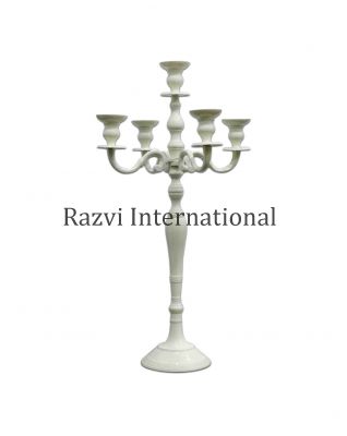 POWDER COATED CANDELABRA
Item Code: A 1417
Finish: Powder Coating
Material: Aluminium
Keywords: WHITE COATED CANDELABRA