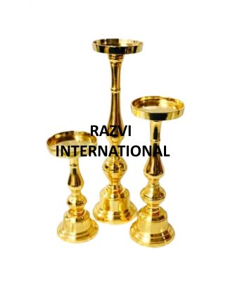 GOLD CANDLE HOLDER
Item Code: A 1590-A,B,C
Finish: Gold
Material: Aluminium
Keywords: GOLD CANDLE HOLDER