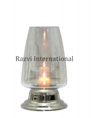 ALUMINIUM CANDLE HOLDER-1
Item Code: A 204-1
Finish: Nickel
Material: Aluminium & Glass
Keywords: kandelaar en kearshâlder