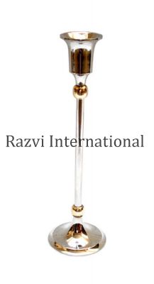 NICKEL CANDLESTICKS
Item Code: A 810
Finish: Nickel 
Material: Brass
Keywords: NICKEL CANDLESTICKS