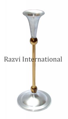 CANDLESTICKS
Item Code: A 812
Finish: Pewter & Polished
Material: Brass
Keywords: ландрабрум ба лааны суурь