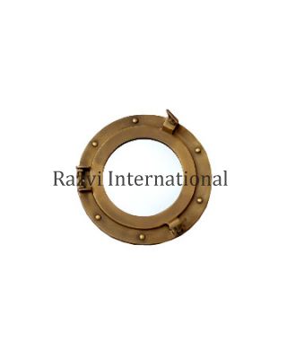 SMALL PORTHOLE MIRROR
Item Code: A 1339
Finish: Antique
Material: Brass & Glass
Keywords: PORTHOLE MIRROR