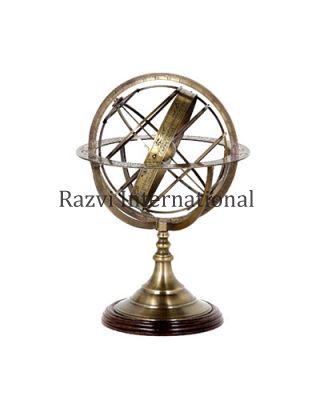 ANTIQUE ARMILLARY SPHERE
Item Code: A 1341
Finish: Polished
Material: Brass
Keywords: ANTIQUE ARMILLARY SPHERE