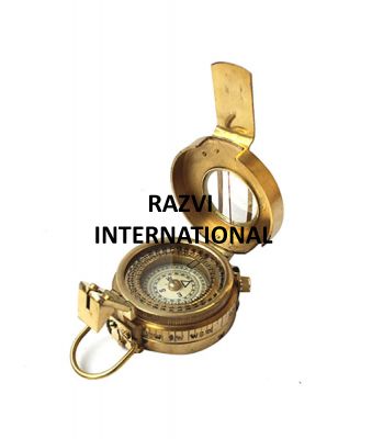 MILITARY COMPASS
Item Code: A 1822
Finish: Polished
Material: Brass & Glass
Keywords: MILITARY COMPASS