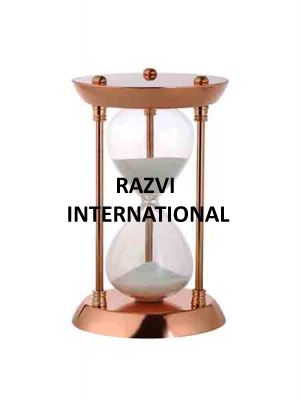 COPPER SAND TIMER
Item Code: A 1838
Finish: Copper
Material: Brass & Glass
Keywords: COPPER SAND TIMER