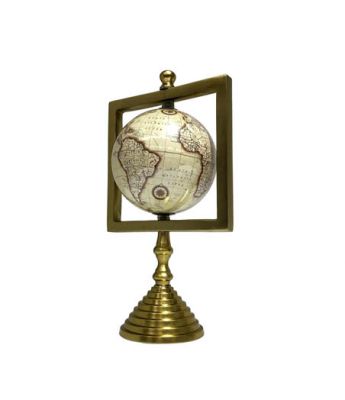 SMALL GLOBE
Item Code: A 1962
Finish: Antique
Material: Brass
Keywords: SMALL GLOBE