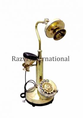 REAL POLISHED TELEPHONE
Item Code: A 824-1
Finish: Polished
Material: Brass
Keywords: REAL POLISHED TELEPHONE