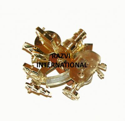 MEDIUM SEXTANT
Item Code: A 972
Finish:Polished
Material: Brass
Keywords: MEDIUM SEXTANT