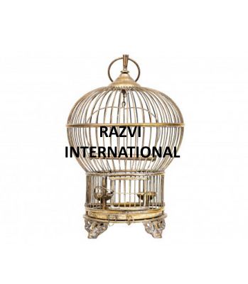 GLOBE BIRD CAGE
Item Code: A 01-C
Finish: Polished
Material: Brass
Keywords: GLOBE BIRD CAGE