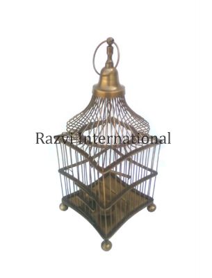BIRD CAGE / KHAMDAAR
Item Code: A 104
Finish: Antique
Material: Brass
Keywords: BIRD CAGE / KHAMDAAR