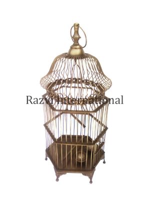 ANTIQUE HEXAGON BIRD CAGE
Item Code: A 107
Finish: Antique
Material: Brass
Keywords: ANTIQUE HEXAGON BIRD CAGE