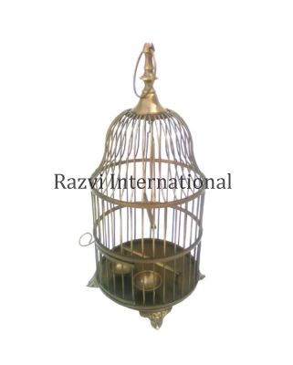 ANTIQUE BIRD CAGE / MINAR
Item Code: A 108
Finish: Antique
Material: Brass
Keywords: ANTIQUE BIRD CAGE / MINAR