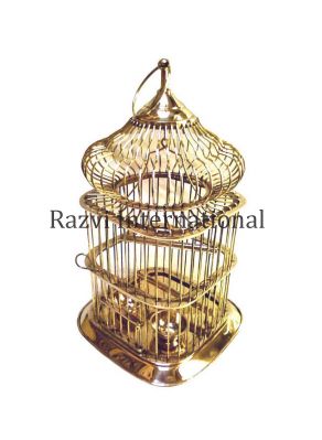 BIRD CAGE/POLISH MUGHAL
Item Code: A 110-3
Finish: Polished
Material: Brass
Keywords: BIRD CAGE/POLISH MUGHAL