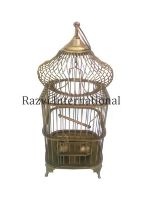 BIRD CAGE / MUGHAL
Item Code: A 110
Finish: Antique
Material: Brass
Keywords: BIRD CAGE / MUGHAL