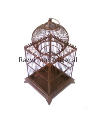 DOME BIRD CAGE
Item Code: 143
Finish: Rustic
Material: Iron
Keywords: DOME BIRD CAGE