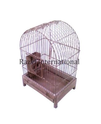 RECTANGULAR BIRD CAGE
Item Code: A 230
Finish: Rustic
Material: Iron & Wood
Keywords: RECTANGULAR BIRD CAGE