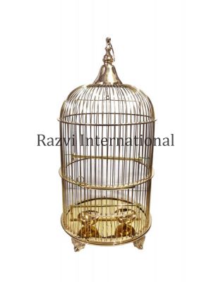 TALL BIRD CAGE 80 CM HT
Item Code: A 52
Finish: Polished
Material: Brass
Keywords: TALL BIRD CAGE 80 CM HT