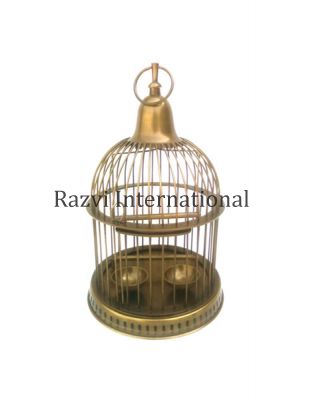 SMALL BIRD CAGE
Item Code: A 93-1
Finish: Antique
Material: Brass
Keywords: Round Small Bird Cage