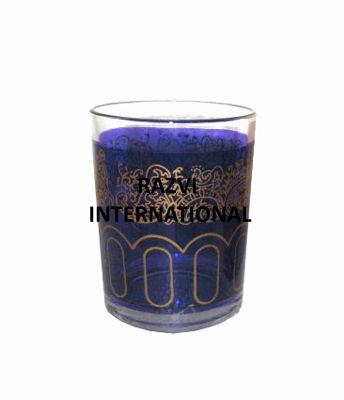 VOTIVE
Item Code: RP 1287
Finish: Indigo & Gold
Material: Glass
Keywords: CANDLE