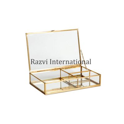 BRASS JEWELRY BOX
Item Code: A 1305
Finish: Polished & Clear Glass
Material: Brass & Glass
Keywords: BRASS JEWELRY BOX