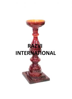GLASS CANDLE STAND
Item Code: A 1909
Finish: Red
Material: Glass
Keywords: GLASS CANDLE STAND