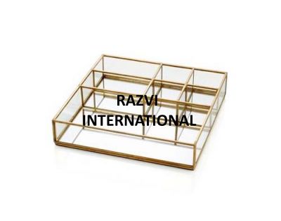 GLASS CASE
Item Code: A 1950
Finish: Polished & Clear Glass
Material: Brass & Glass
Keywords: GLASS CASE TRAY
