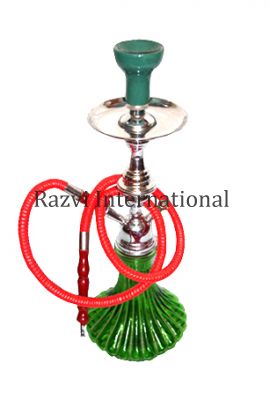 SHISHA HOOKAH
Item Code: RH 136
Finish: Nickel & Green
Material: Glass & Iron
Keywords: SHISHA HOOKAH