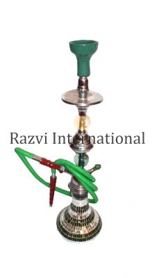 GREEN HOOKAH
Item Code: RH 65
Finish: Nickel & Mosaic
Material: Glass & Iron
Keywords: GREEN HOOKAH