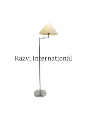 FLOOR LAMP WITH SHADE
Item Code: RH 211
Finish: Polished
Material: Stainless Steel & Fabric
Keywords: FLOOR LAMP WITH SHADE