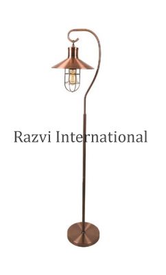 CAGE FLOOR LAMP
Item Code: RH 212
Finish: Copper
Material: Iron 
Keywords: CAGE FLOOR LAMP