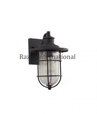 WALL LAMP
Item Code: RH 218
Finish: Black Powder Coating
Material: Iron & Glass
Keywords: WALL LAMP