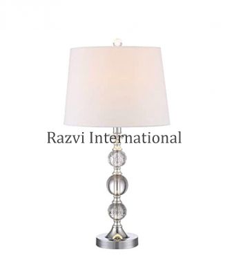 METAL & GLASS TABLE LAMP
Item Code: RH 235
Finish: Nickel
Material: Glass,Aluminium & Fabric
Keywords: METAL & GLASS TABLE LAMP