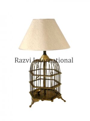 LAMP BIRD CAGE
Item Code: RH 239
Finish: Antique
Material: Brass & Fabric
Keywords: LAMP BIRD CAGE
