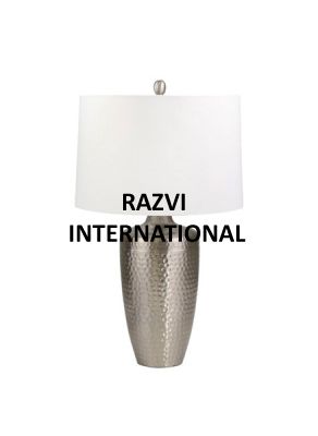STEEL LAMP
Item Code: RH 581
Finish: Polished
Material: Stainless Steel & Fabric
Keywords: STEEL LAMP