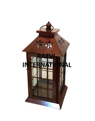 COPPER LANTERN
Item Code: A 1511
Finish: Copper Antique With Clear Glass
Material: Iron & Glass
Keywords: LANTERN