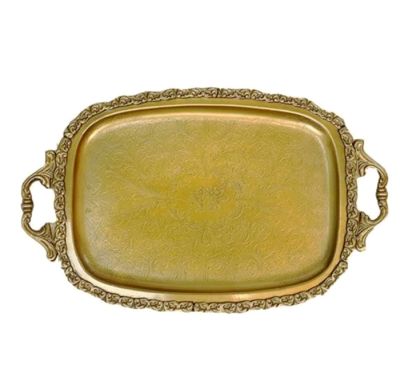 FABULOUS TRAY
Item Code: SR 4014
Finish: Antique
Material: Brass
Keywords: FABULOUS TRAY