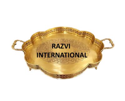 LARGE KANGURA TRAY
Item Code: SR 2503
Finish: Antique
Material: Brass
Keywords: LARGE KANGURA TRAY