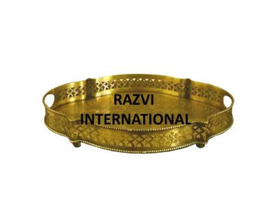 BRASS TRAY
Item Code: SR 2519
Finish: Antique
Material: Brass
Keywords: BRASS TRAY